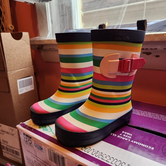 Cat & Jack Toddler Girl Rainboots - Picture 2 of 7